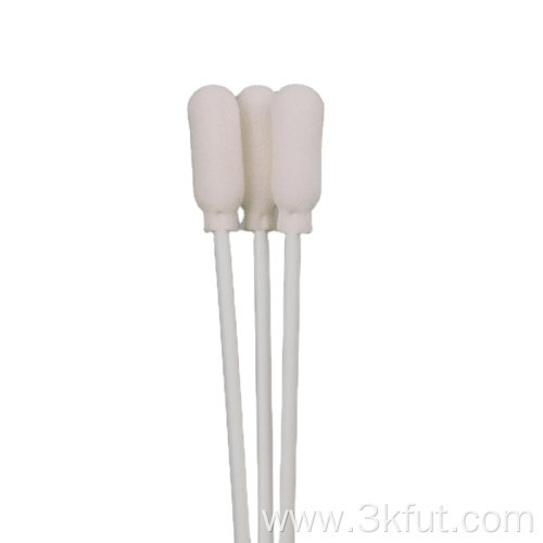 Low-Priced Single Head White Cleanroom Foam Tip Swab